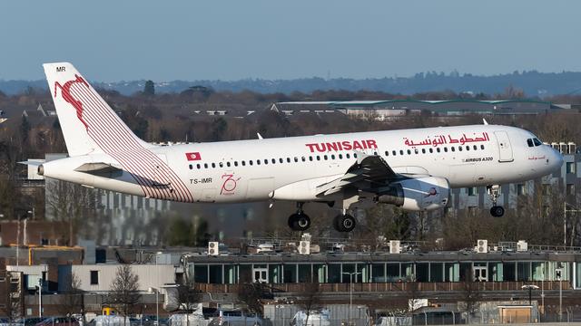 TS-IMR:Airbus A320-200:Tunisair